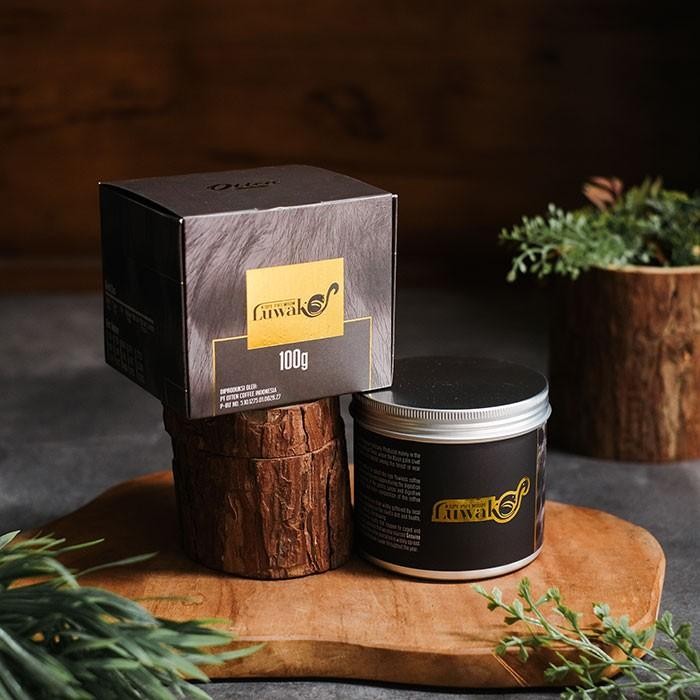 

Kopi Luwak Arabica 100g Giftbox - Biji / Bubuk Kopi Premium Luwak Otten Coffee