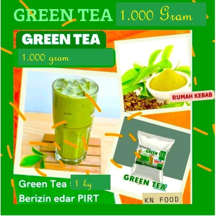 

Matcha Green Tea Powder - 1 Kg Bubuk Matcha Green Tea Powder