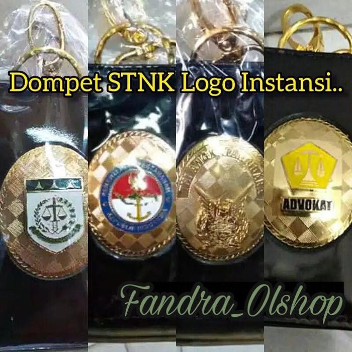 Gantungan Kunci Dompet STNK Kemhan Hakim Advokat TNI AU Kulit Kilap.