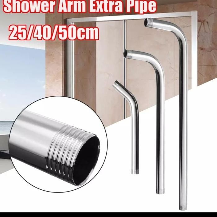 Termurah shower pipe extension L / pipa tambahan perpanjang mandi