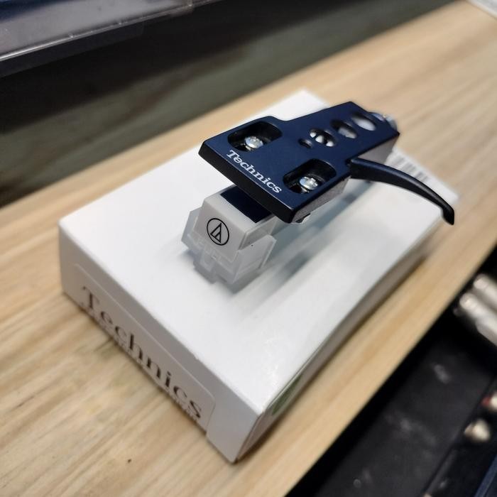 Technics Headshell Cartridge + Stylus Jarum Turntable