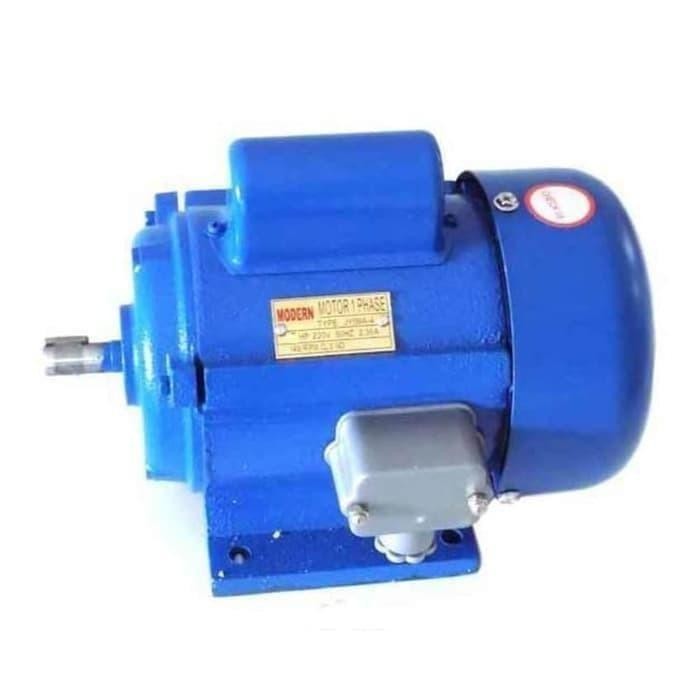 Modern Electro Motor 1/4 HP Dinamo Penggerak 1 Phase 1400 Rpm