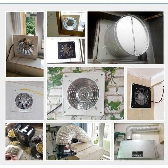 READY Exhaust Fan 6 INCH/Exhaust fan/ exhaust dinding/ kipas ventilasi udara/ blower Exhaust Fan