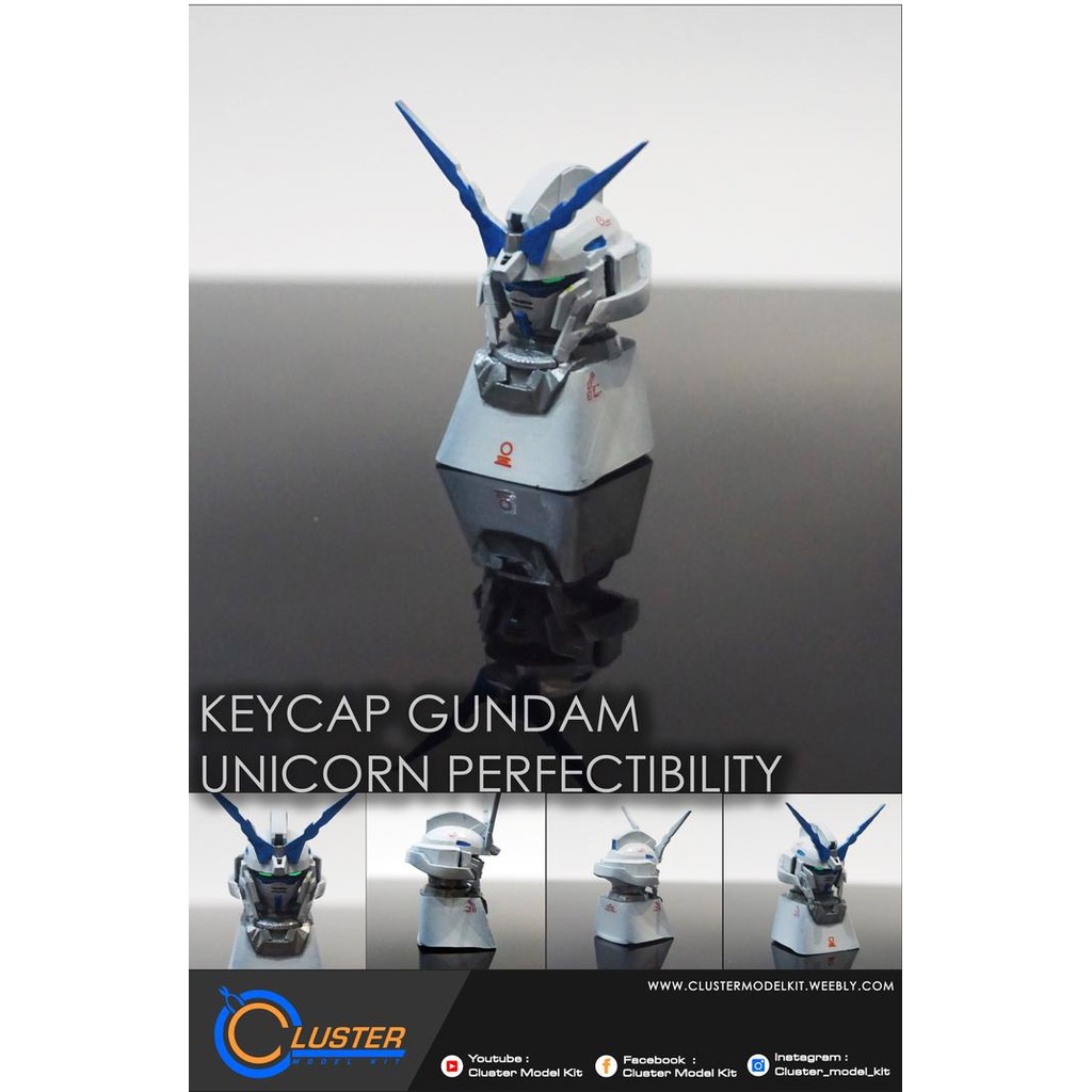 Harga Promo Artisan Keycaps - Gundam Unicorn