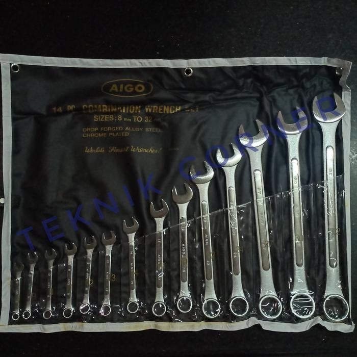 AIGO kunci ring pas set 14pcs 8-32 / 8 - 32 14 pcs JAPAN