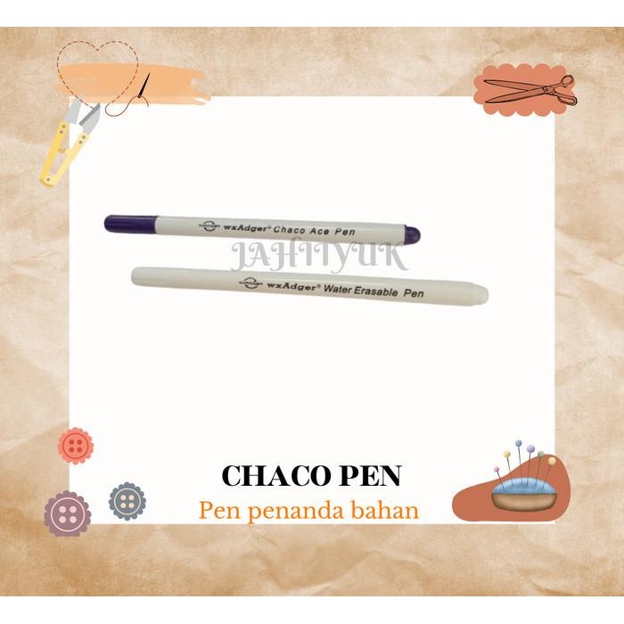 [Expert] Pen Chaco Magic Pen / Adger Chaco Ace Pen / Pen Pola Penanda Bahan