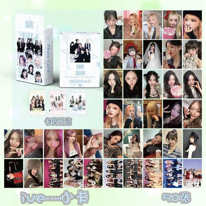 

Ive Update Versi Terbaru Photocard Hologram Isi 50 Pcs 2 Sisi Hologram