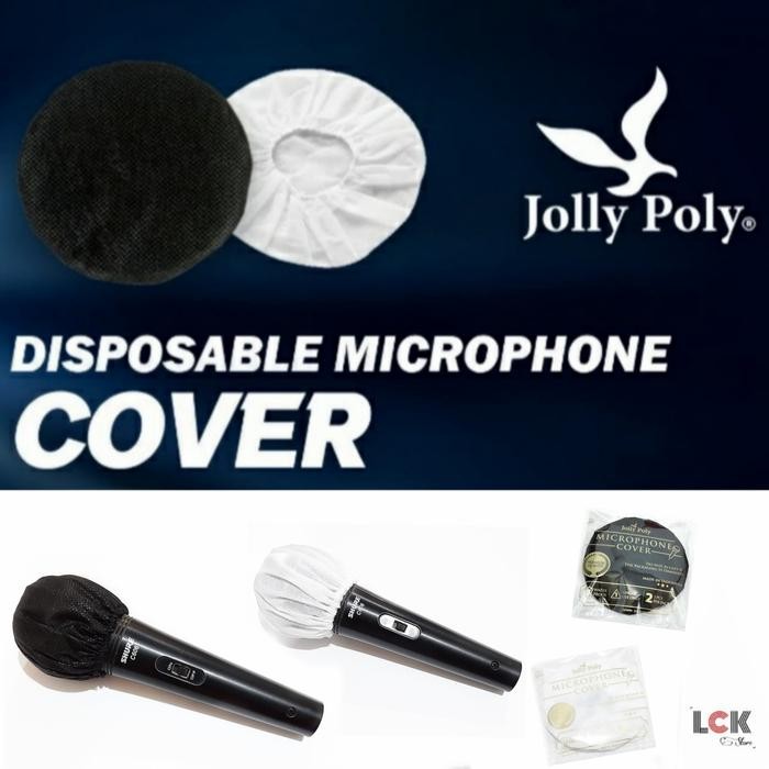 Shure microphone cover / shure mic / cover mic bahan kain sekali pakai