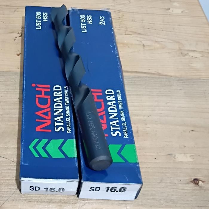 Ready- Mata Bor Nachi Hss 16 Mm Driil Nachi 16.0 Mm ( Bor Nachi Hss 16,0 Mm )