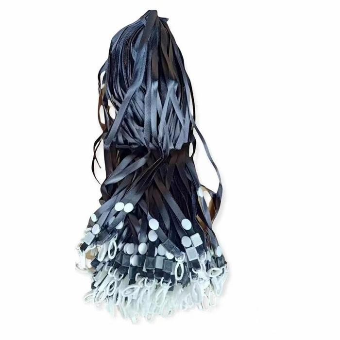 

[100PCS] TALI ID CARD / TALI LANYARD 1CM JEPITAN PLASTIK