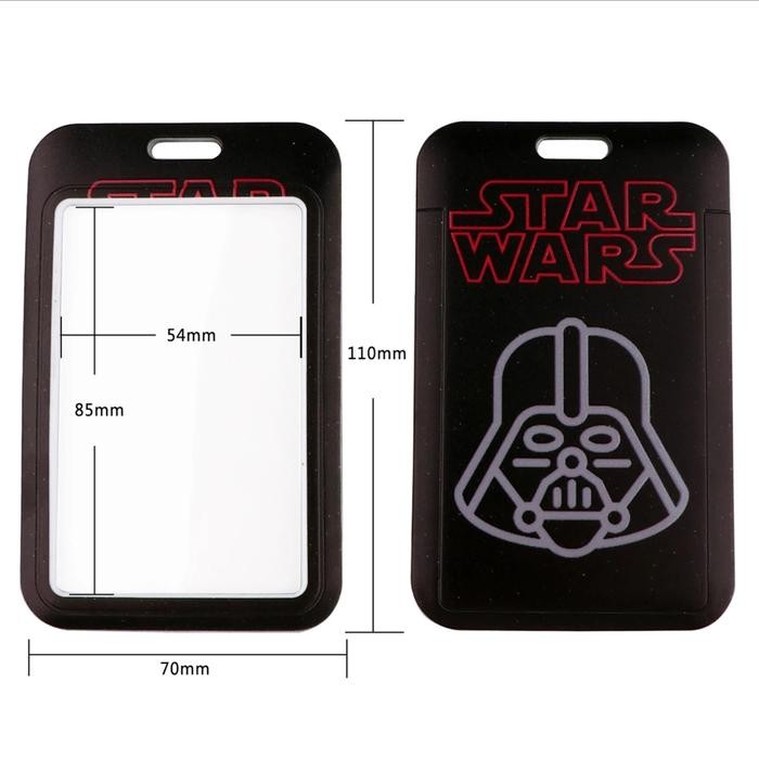 

Vintage Star Wars Id Card Holder Neck Strap Lanyard