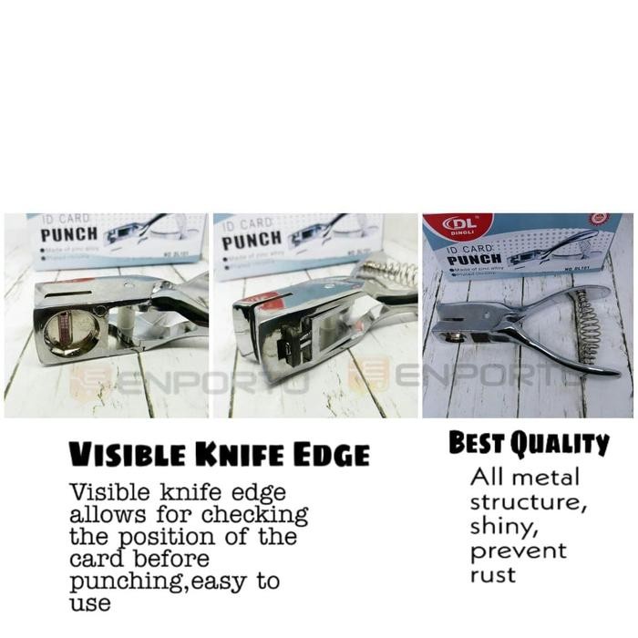 

Promo Id Card Slot Punch 3X15 Mm Dl-101 / Pembolong Kartu Murah Terjamin