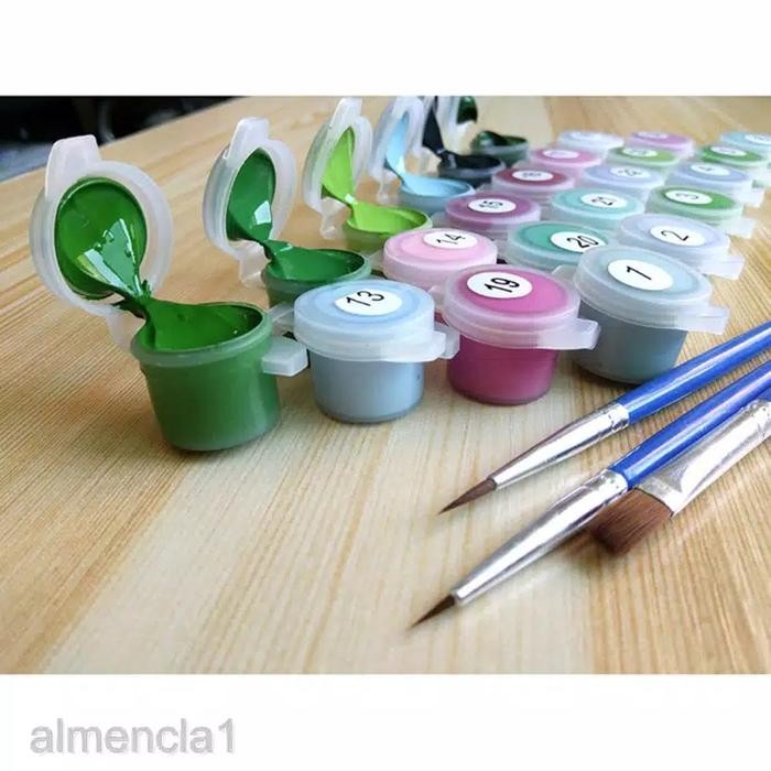 

Promo Diy Oil Painting Paint By Number Kits Diy Canvas Painting Berkualitas