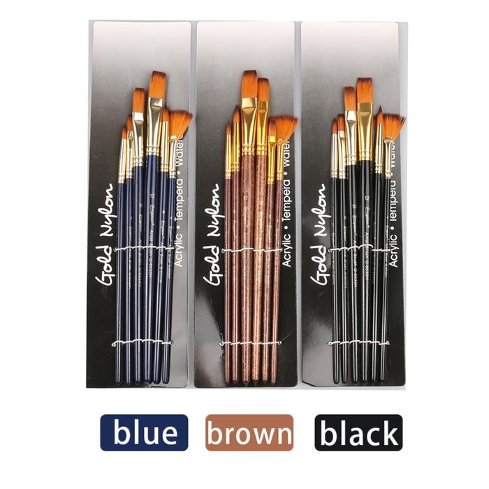 

Promo Giorgione Artist'S Paint Brushes / Kuas Lukis Set 6 Mix Sale