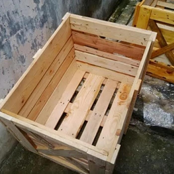 

Promo Extra Packingan (Peti Kayu) Palet Kayu Untuk Packing Mixer Atau Spiker Terlaris
