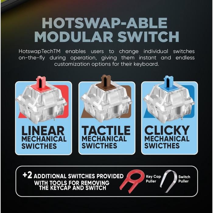 (Expert) Armaggeddon Mechanical Gaming Keyboard MKA 2C