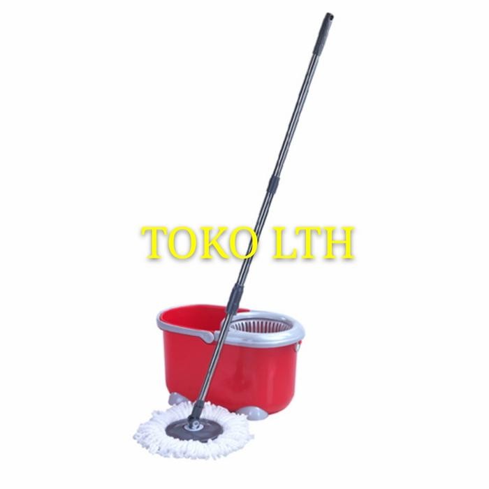 SUPER MOP/ALAT PEL EMBER - LIVINA SPIN MOP (DELUXE)-LION STAR BM-46