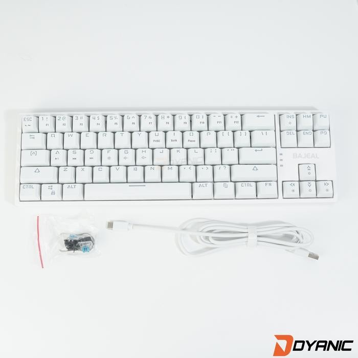 (Expert) BAJEAL K71 Mechanical Keyboard RGB Side Effect - 71 Keys ( Hotswap )