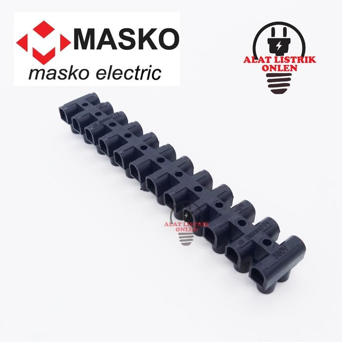 (Expert) TERMINAL SAMBUNGAN KABEL / TERMINAL BLOK MASKO SAMBUNGAN LISTRIK