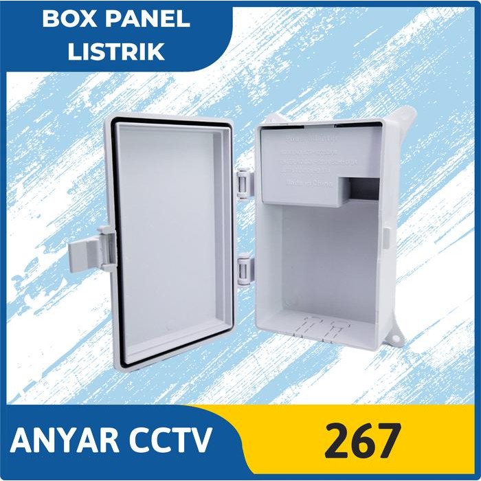 (Expert) Box Panel Listrik Outdoor 267 Waterproof ( 13.5 x 8.7 x 5 )