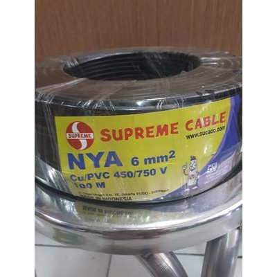 (Expert) KABEL TUNGGAL METERAN NYA 6mm