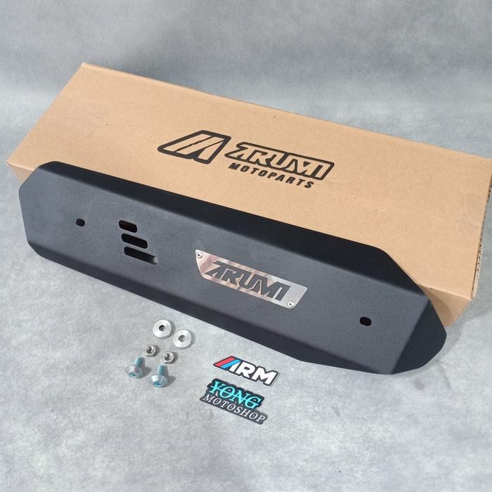 COVER KNALPOT AEROX TAMENG KNALPOT ARM ARUMI