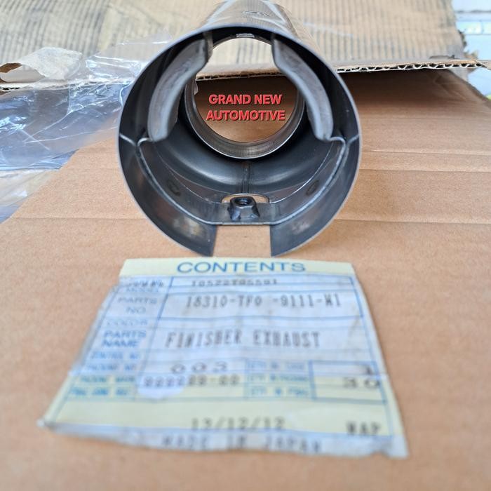 Muffler Cutter Buntut Knalpot Honda Jazz Rs Ge8 Gk5 Brio Mobilio Ori