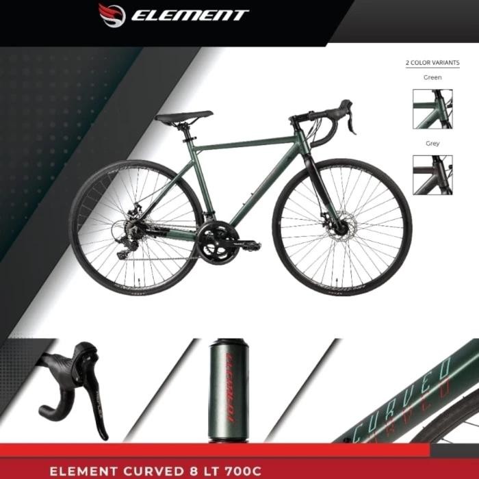 Sepeda Balap Road Bike Roadbike Element Curved 700C