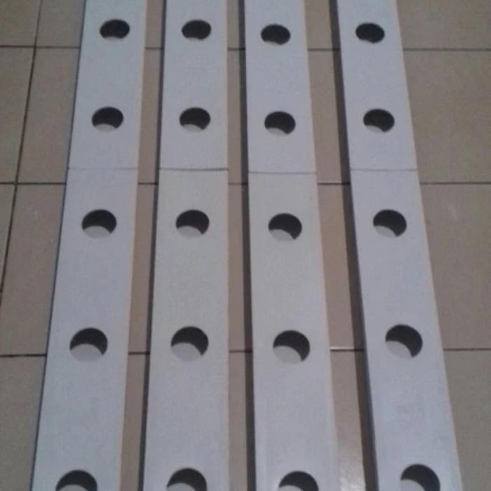 Gully talang kotak hidroponik aquaponik lengkap dengan tutup