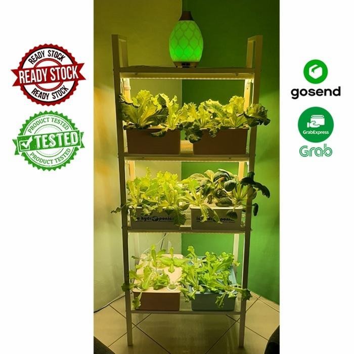 Hidroponik Indoor Set Grow Light - BASWARA W30