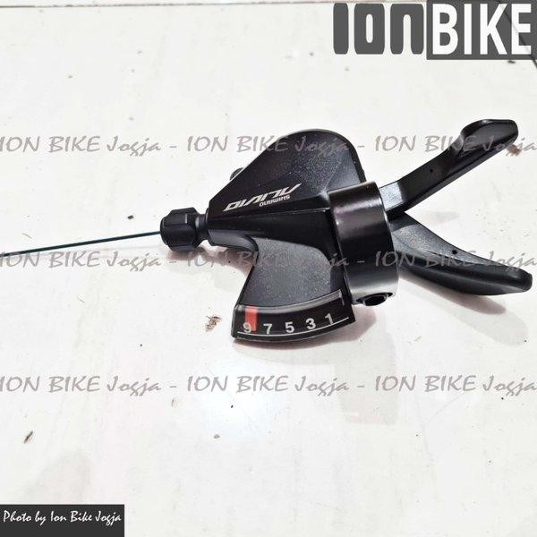 Shifter Kanan Shimano Alivio M3100 9 Speed M 3100 Original 9Sp
