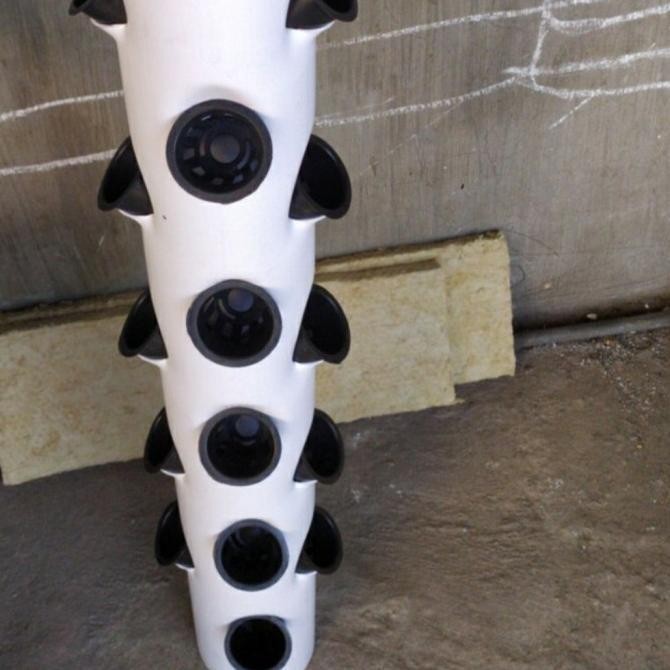 READY tower vertikal hidroponik vertical garden 4inch 30 lubang 1