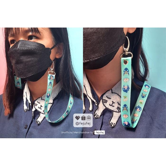 

Ready- [Fejufej] Genshin Impact Mask Strap Lanyard Versi 1