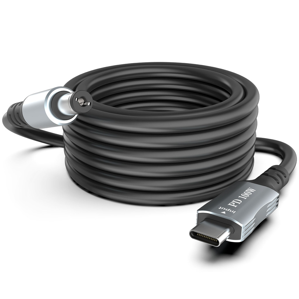 USB C/Type-C to DC 5.5mm x 2.1mm Laptop Power Charging Cable (dc5521), 20V USB Type C Male Input to