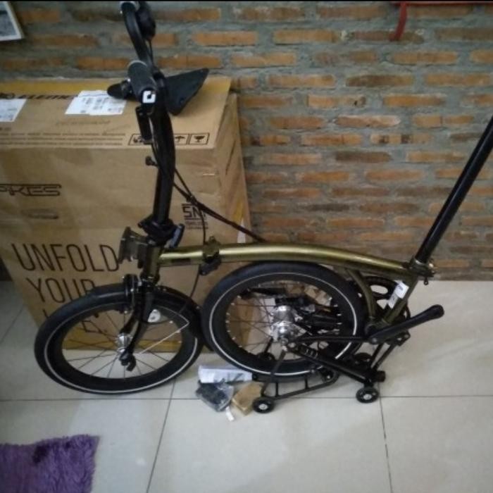 Sepeda Lipat Element Pikes Gen 2 Gen2 Goldie Limited Edition
