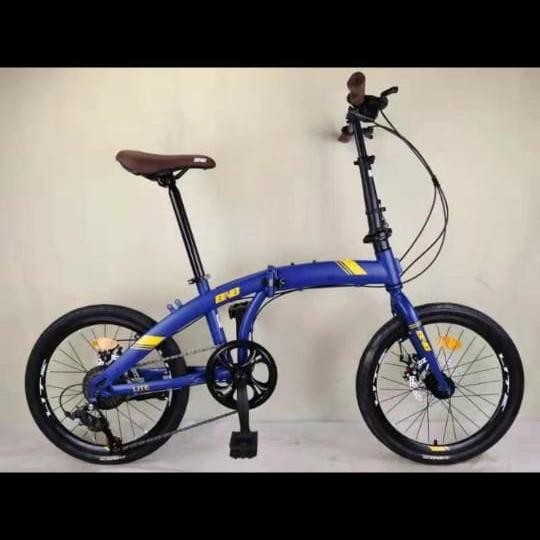 Sepeda Lipat 20 Inch Bnb Lite 8.1 8 Speed Steel Mirip Chris Garansi