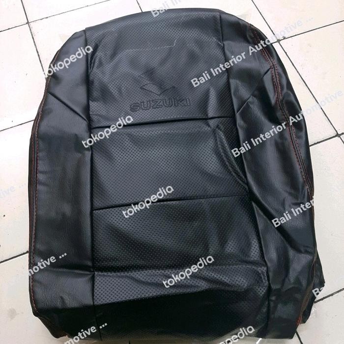 Sarung Cover Jok Mobil SUZUKI XL7 Hitam Ferrari Ready Stock