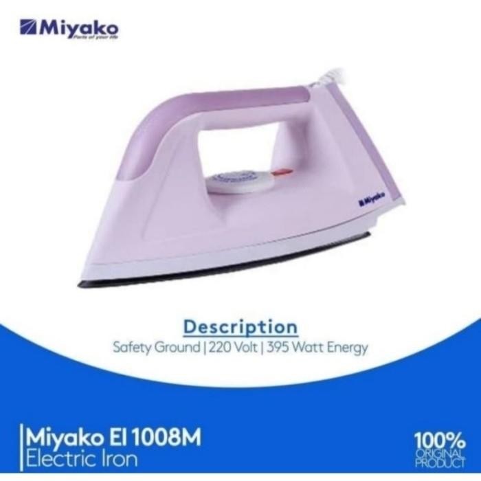 Setrika Miyako El 1008 M