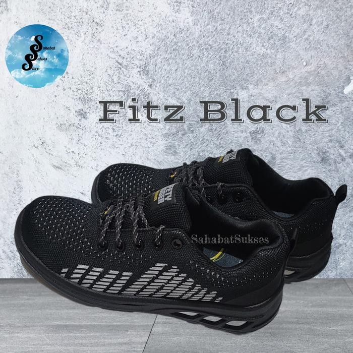 Sepatu Safety JOGGER FITZ BLACK S1P SRC