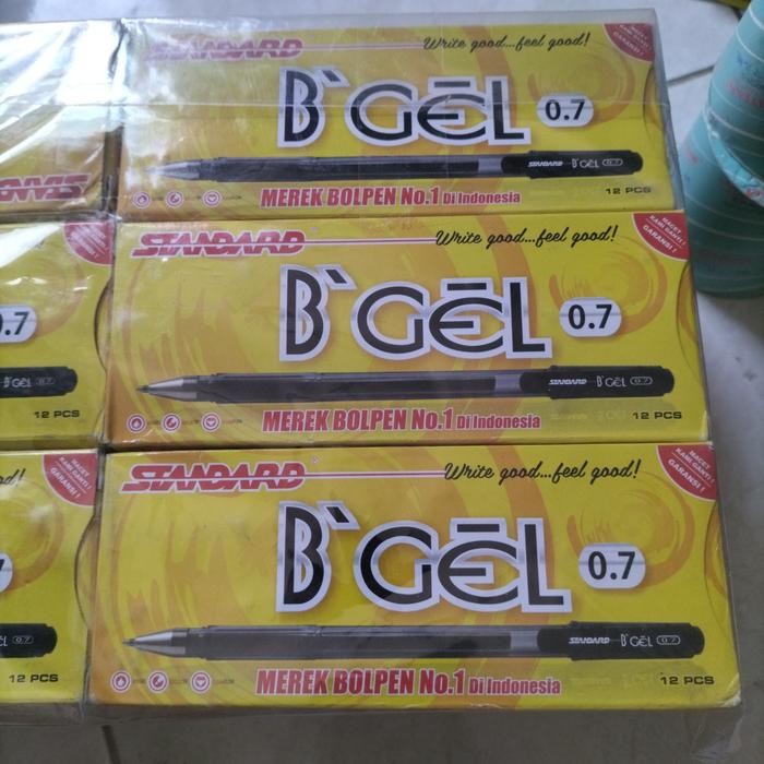 

Pulpen Standard B'Gel 0.7 Harga Satu Lusin