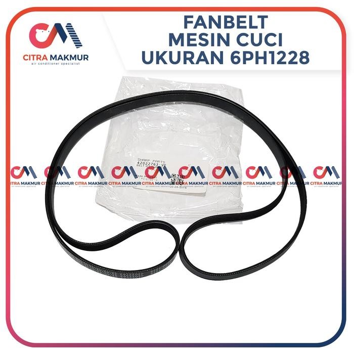 Fanbelt Mesin Cuci Sharp 6Ph 1228 Frontload Front Load Fan Belt