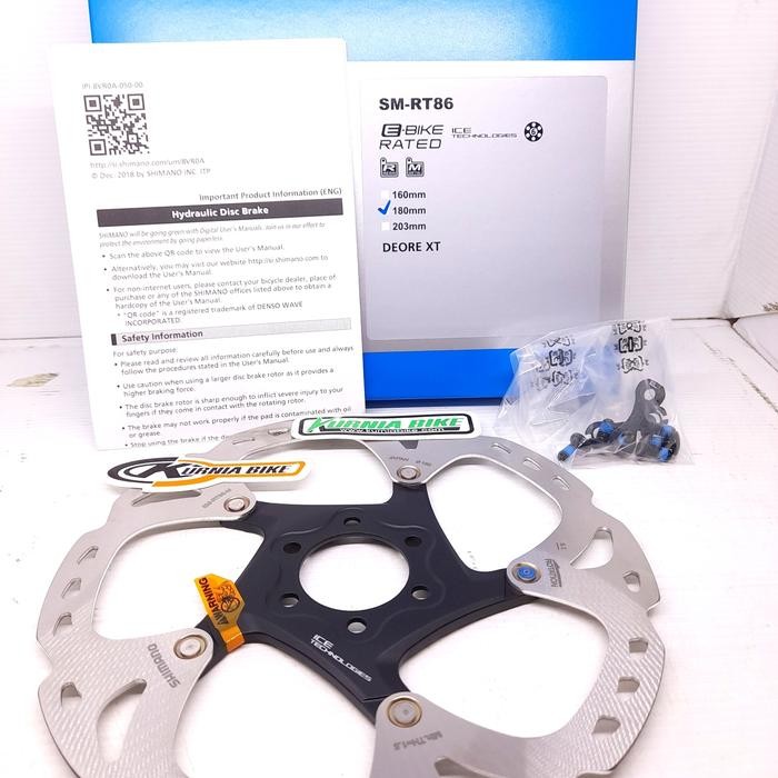 rotor shimano deore xt six bolt SPAREPART SEPEDA TERMURAH