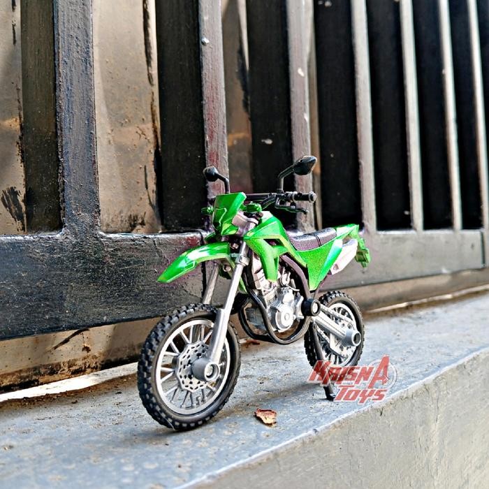 Inc Ppn- Mainan Anak Miniatur Motor Cros/Motor Trail Mini Grab/Gosend