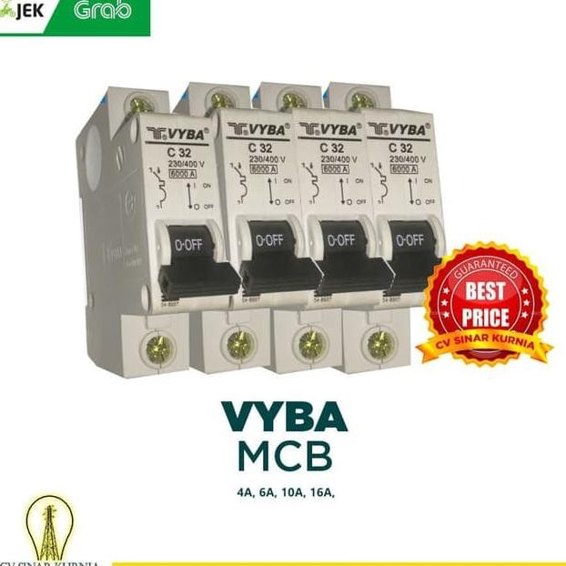 [Expert] MCB VYBA 4A, 6A, 10A, 16A VYBA MCB