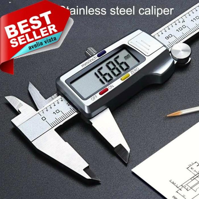 Jangka Sorong Digital Stainless Sigmat Digital Stainless Kaliper 150mm