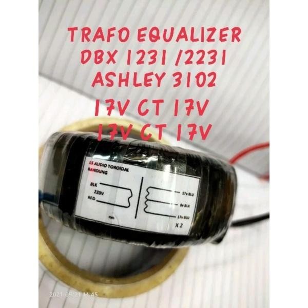 [Expert] trafo equalizer dbx 1231 2231 ashley 3102 / 0 220v 17v ct 17v x2 dobel
