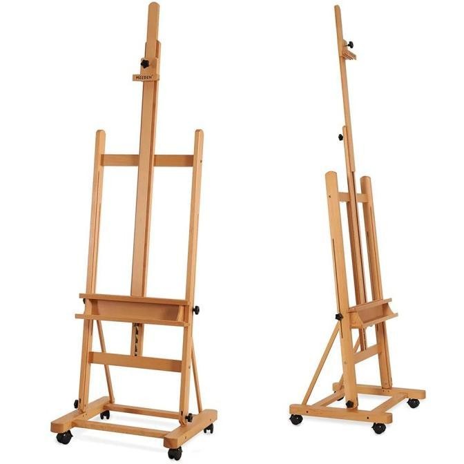 

Termurah Meeden Movable Easel H-Frame Studio Adjustable Solid Wood