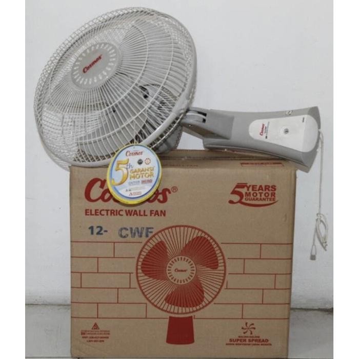 [Expert] COSMOS WALL FAN / KIPAS ANGIN DINDING 12CWF / 12 CWF / 12-CWF (12