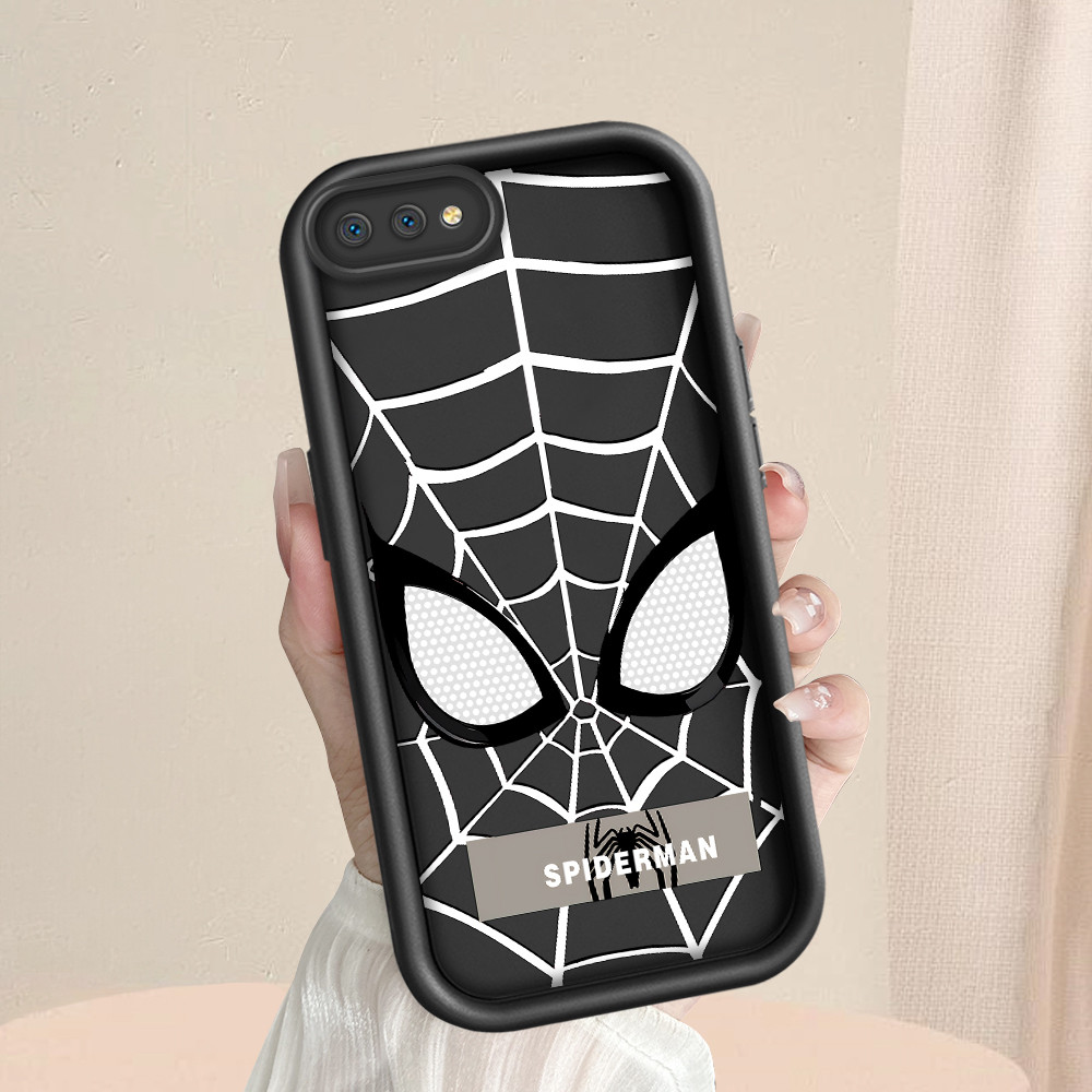 Realme C2 Softcase Hp Kesing Casing Soft Phone Case Kartun Spider-Man S2 1528 DLJ TY SS15