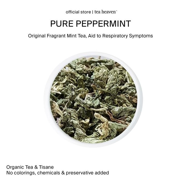 

Peppermint Tea Organic Premium / Teh Mint Kering Murni